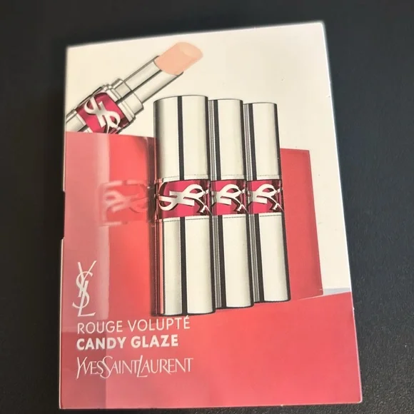 YSL Mini Bundle w/ Gold YSL Logo Mirror - Picture 5 of 7